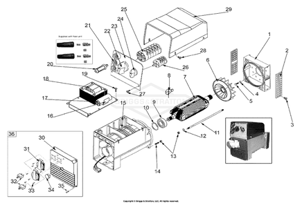Part Location Diagram of 102394GS Briggs and Stratton Alternator